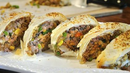 Thanksgiving Turkey Strudels.