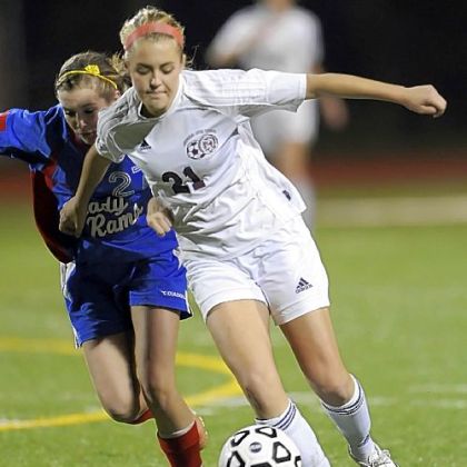 Junior standout Malea Fabean has scored 32 goals this season for Greensburg Central Catholic.