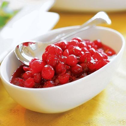 Cranberry Sauce with Orange and Rosemary.