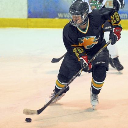 Sophomore defenseman Vincent Casale has scored three goals in three games for Deer Lakes.