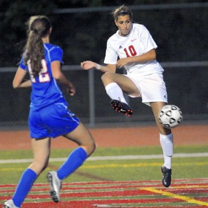 Olivia Roberson has scored 37 goals for Peters this season.