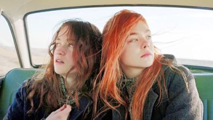 Elle Fanning (right) and Alice Englert play the title roles of teens in 1962 London in "Ginger & Rosa," screening as part of the Three Rivers Film Festival today and Friday.