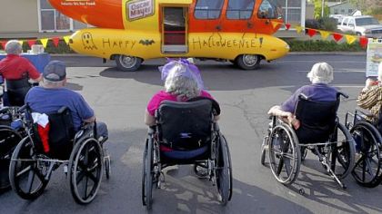 The Weinermobile will be in the area this weekend.