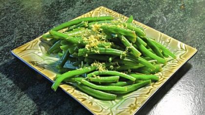 Lemon Green Beans -- simple and good.