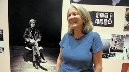 Ann Fallon visits The Andy Warhol Museum. She is teaching her nursing students how to deal with mentally ill patients using a simulated character she calls Andrea Warhol.