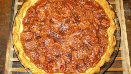 Crispy Pecan Pie.