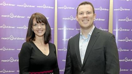 Co-chairs Angela Wheland and Elliot Pope.