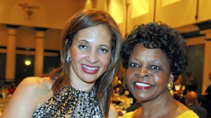Dr. Catherine Udekwu and Jackie Dixon.
