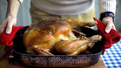Roast turkey from Pippa Middleton book.