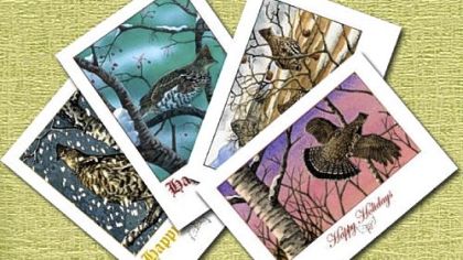 Ruffed Grouse Society's cards were designed by wildlife artist Chris Smith.