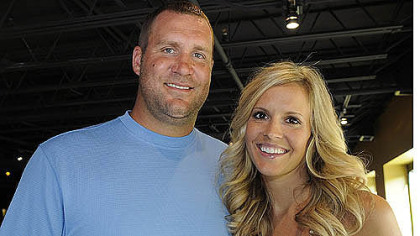 Ben and wife Ashley Roethlisberger.
