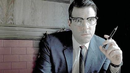Pittsburgh native Zachary Quinto portrays Dr. Oliver Thredson on "American Horror Story: Asylum."