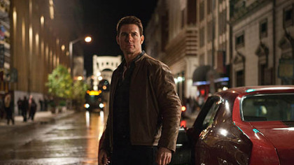 Tom Cruise in the upcoming film "Jack Reacher."