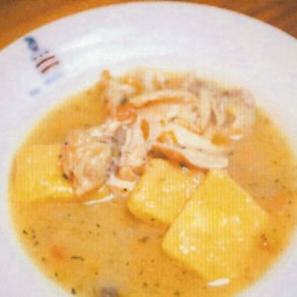 Chicken and Dumplings from "Come In, We're Closed"