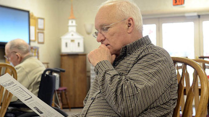 Alan Romatowski at Concordia Adult Day Services in Cabot.