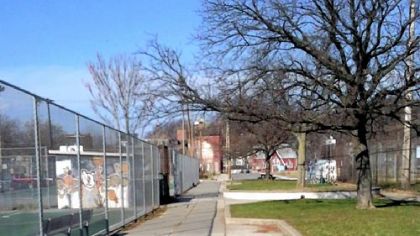 Manchester Playground on North Franklin Street is among the areas that will be inventoried this winter and spring.