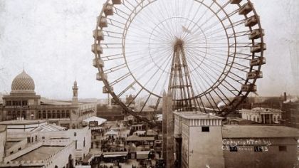The Ferris wheel, which debuted at the 1893 World's Columbian Exposition in Chicago, was designed by Pittsburgh engineer George Ferris. A replica model of this world's fair marvel is at the Heinz History Center.