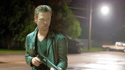Brad Pitt portrays professional hit man Jackie Cogan in "Killing Them Softly."