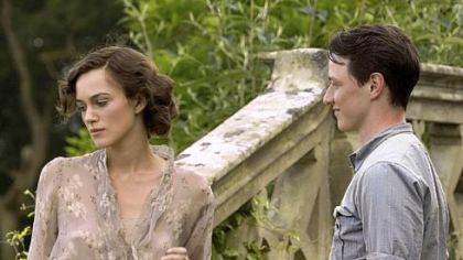 Joe Wright also directed Keira Knightley and James McAvoy in 2007's "Atonement."