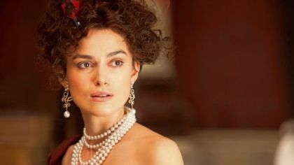 Keira Knightley plays the title role of Tolstoy's tragic heroine in "Anna Karenina."