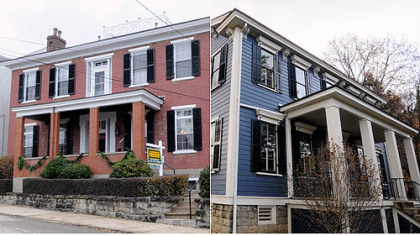 1208 Haslage Ave., left, and 2115 Rockledge St., Spring Hill.