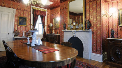 The dining room at 2115 Rockledge St.