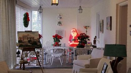 The Eisenhower house, decorated as the president and first lady did for the holidays, will be open during December.