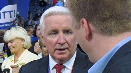 Gov. Tom Corbett described his relationship with the lawmakers as one that still is "learning, growing."