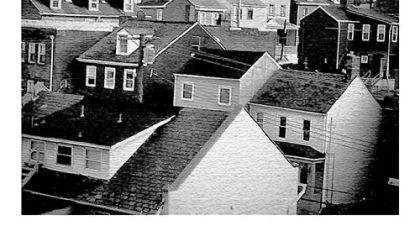 Rooftops in South Oakland.