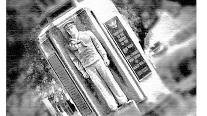 Statue on Centre Avenue.