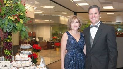 Honorees: Debbie and Frank Coonelly.