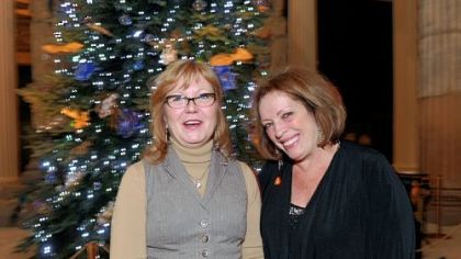 Nancy Lewis and Carole Kamin.