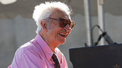 Dave Brubeck performs at the 2007 Detroit International Jazz Festival.