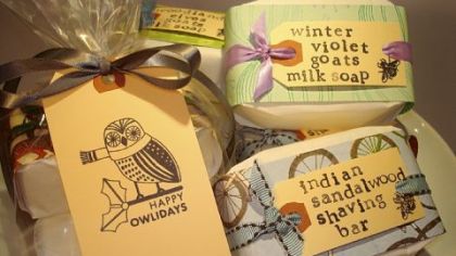 The Buttercup and Thistle offers a wide array of spa quality soaps, handcrafted in Pittsburgh.