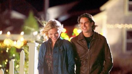 Eloise Mumford and Sean Faris star in Hallmark Hall of Fame's "Christmas With Holly," airing on ABC.