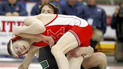 Kittanning's Jason Nolf, front left, (43-1 at 113 pounds) placed third in the PIAA Class AA tournament last season after winning a state title as a freshman.
