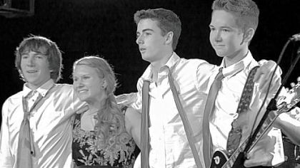 Brothers Jake and Zack Leya, Matt Bauman and Shannon Drew are The Options. The band recently was named the top high school band in the Rock Challenge, sponsored by Sardonyx Productions. They're using their talents to raise awareness about autism.