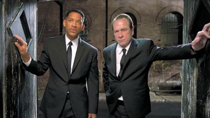Will Smith and Tommy Lee Jones return as agents in the third installment of "Men in Black."