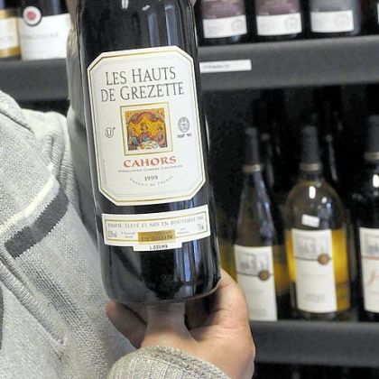 A French selection from The Wine and Silver Shoppe in Squirrel Hill.