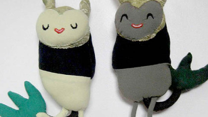 Most of Daniel Baxter's Kreepy Dolls are products of his own imagination, though he does do "custom-made" figures.