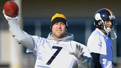 Ben Roethlisberger went through a full practice Wednesday for the first time since he was injured Nov. 12.