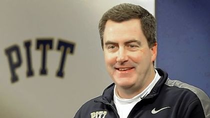 University of Pittsburgh football coach Paul Chryst at a news conference in February.