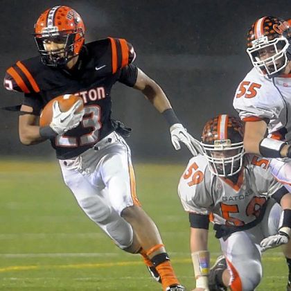 Clairton's Tyler Boyd had another big game. The senior piled up 104 yards and three scores as the Bears advanced to the PIAA title game again.