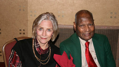 Kathleen Reshmi and Dr. Chandra Reshmi.