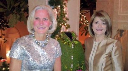 Chairs Laura Dawson and Barbara Laswell.