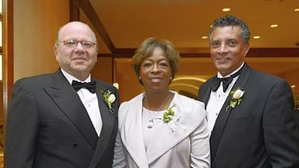 Jared Cohon, Doris Carson Williams and Tim Stevens.
