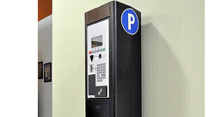 One of the city's new parking meters.