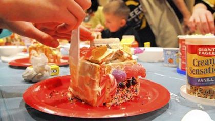 Julia Windsheimer knows thicker is better in gingerbread.