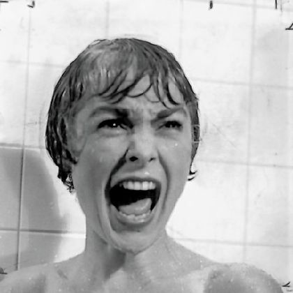 In "Psycho," Janet Leigh spent seven days shooting the shower scenes. Hitchcock never asked her to appear nude.