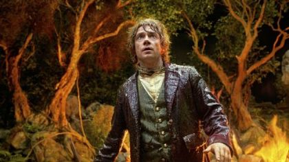 Martin Freeman is the Hobbit Bilbo Baggins in "The Hobbit: An Unexpected Journey."